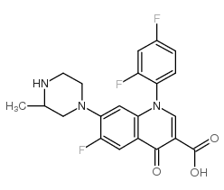 temafloxacin Structure