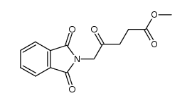 methyl 5-(1,3-dioxo-1,3-dihydro-2H-isoindol-2-yl)-4-oxopentanoate Structure
