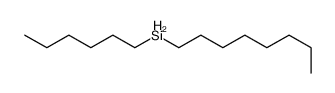 hexyl(octyl)silane Structure