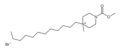 methyl 4-dodecyl-4-methylpiperazin-4-ium-1-carboxylate,bromide Structure