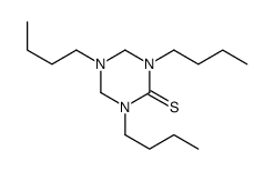 1,3,5-tributyl-1,3,5-triazinane-2-thione Structure