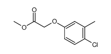 Methyl 4-chloro-3-methylphenoxyacetate Structure