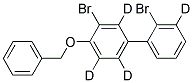 BENZYL 4-(BROMOPHENYL)-ETHER-D4 Structure