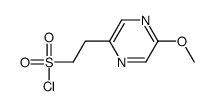 2-(5-methoxypyrazin-2-yl)ethanesulfonyl chloride Structure