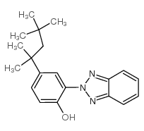 2-(2-hydroxy-5-tert-octylphenyl)benzotriazole Structure