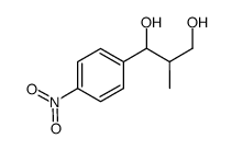 2-methyl-1-(4-nitrophenyl)propane-1,3-diol结构式