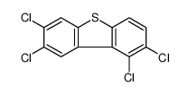 1,2,7,8-tetrachlorodibenzothiophene结构式