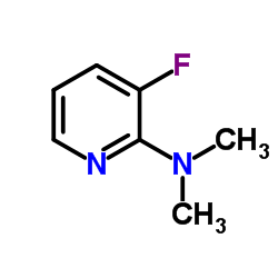 3-Fluoro-N,N-dimethyl-2-pyridinamine Structure
