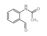 2-乙酰氨基苯甲醛结构式