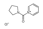 pyridin-1-ium-1-yl(pyrrolidin-1-yl)methanone,chloride Structure