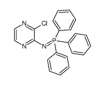 (chloropyrazin-2-yl)imino-triphenyl-λ5-phosphane Structure
