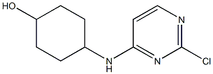 (1R,4R)-4-((2-氯嘧啶-4-基)氨基)环己醇结构式