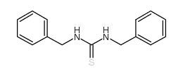 Thiourea,N,N'-bis(phenylmethyl)- structure