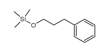 (Trimethylsilyl)hydrocinnamyl ether结构式