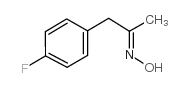 (4-fluorophenyl)acetone oxime Structure