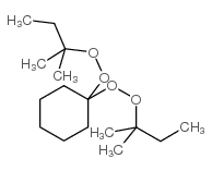 环亚己基二[(1,1-二甲基丙基)]过氧化物结构式