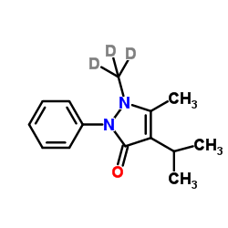 异丙安替比林-D3结构式