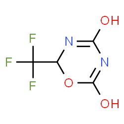 2H-1,3,5-Oxadiazine-4,6-diol,2-(trifluoromethyl)- (8CI)结构式