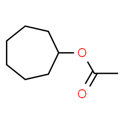 Acetic acid cycloheptyl ester结构式
