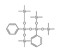 1,3-二苯基-1,3-双(三甲基硅氧基)二硅氧烷结构式