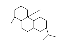 (4aR,4bα,7α,8aβ,10aα)-Tetradecahydro-1,1,4a-trimethyl-7-(1-methylethyl)phenanthrene结构式
