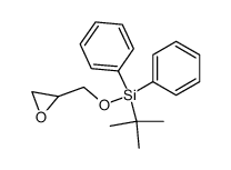 tert-butyl(oxiran-2-ylmethoxy)diphenylsilane Structure