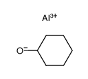 Al(c-C6H11O)3 Structure