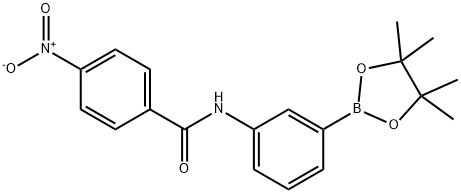 3-(4-硝基苯甲酰基氨基)苯硼酸频哪醇酯图片