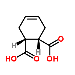 顺-4-环己烯-1,2-二羧酸结构式