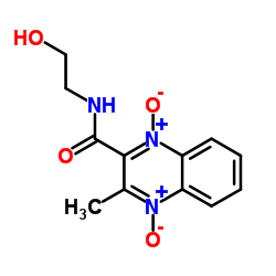 喹乙醇； 喹酰胺醇结构式