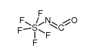 Pentafluorosulfanyl isocyanate结构式