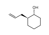 trans-2-(prop-2-en-1-yl)cyclohexan-1-ol Structure