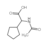 乙酰基氨基-环戊基-乙酸结构式