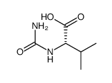 (S)-N-carbamoyl-valine Structure