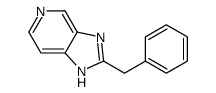 2-苄基-3H-咪唑并[4,5-c]吡啶结构式