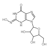 Guanosine, N-hydroxy-(8CI)结构式