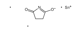 1-trimethylstannylpyrrolidine-2,5-dione Structure
