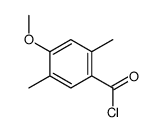 Benzoyl chloride, 4-methoxy-2,5-dimethyl- (9CI) Structure