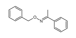ethanone-1-phenyl-O-(phenylmethyl)oxime结构式