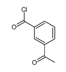 Benzoyl chloride, 3-acetyl- (9CI)结构式