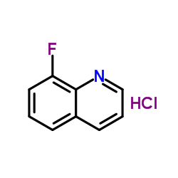 8-Fluoroquinoline hydrochloride (1:1) Structure