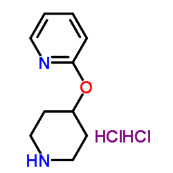 2-(4-Piperidyloxy)pyridine Dihydrochloride structure