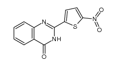 2-(5-nitro-thiophen-2-yl)-3H-quinazolin-4-one结构式