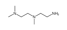 N-(2-Aminoethyl)-N,N',N'-trimethylethane-1,2-diamine结构式