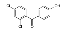 (2,4-dichlorophenyl)-(4-hydroxyphenyl)methanone Structure