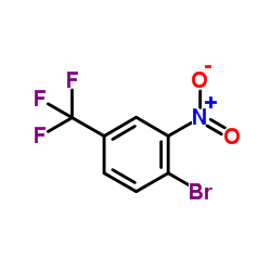 1-Bromo-2-nitro-4-(trifluoromethyl)benzene Structure