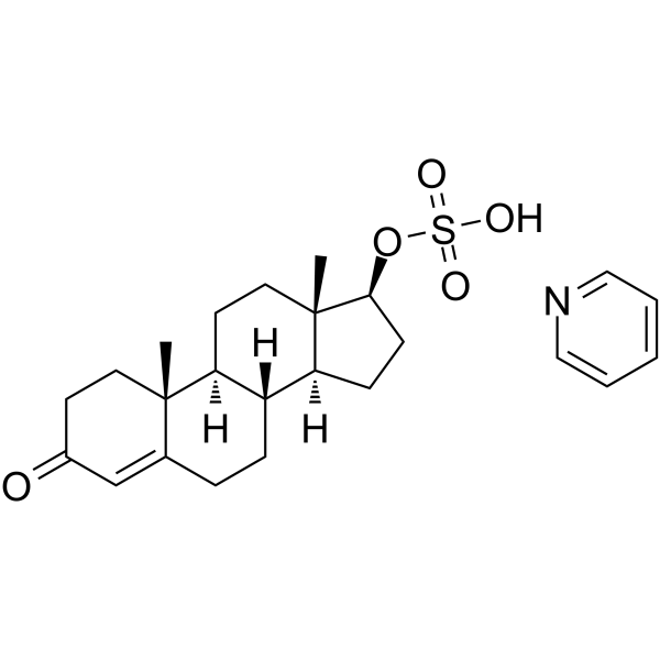 Testosterone sulfate (pyridinium) Structure