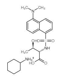 Dansyl-L-threonine Piperidinium Salt Structure