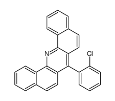7-(2-chlorophenyl)dibenzo[c,h]acridine Structure