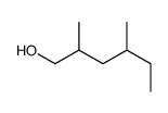 2,4-dimethylhexan-1-ol Structure